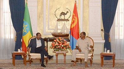 Ethiopia, Eritrea leaders meet in Asmara - a year after flight resumption