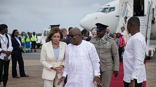 US Congressional delegation led by Nancy Pelosi visits Ghana