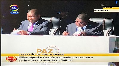 Mozambique govt, rebels sign final disarmament deal ahead of Pope's visit