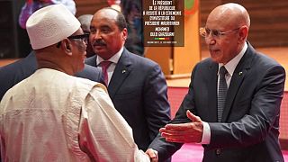 West African leaders 'flood' inauguration of new Mauritania president
