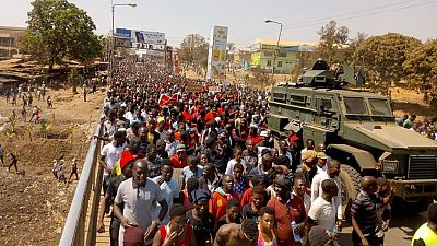 Manifestations post-électorales violentes au Malawi