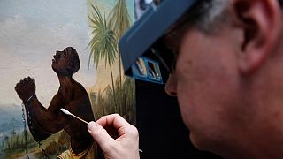 Liverpool museum works to restore rare slavery painting