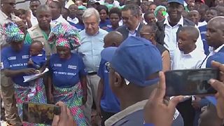 RDC : Ebola au menu de la visite de Guterres