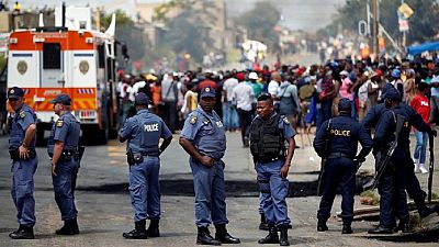 Violences xénophobes en Afrique du Sud : forte présence policière à Johannesburg, redevenu calme