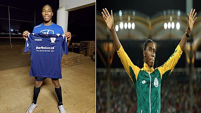 South Africa's Caster Semenya to play football in 2020
