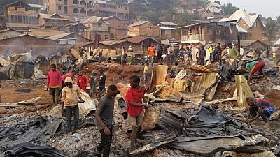 RDC : nouvel incendie à Bukavu, des centaines de maisons détruites