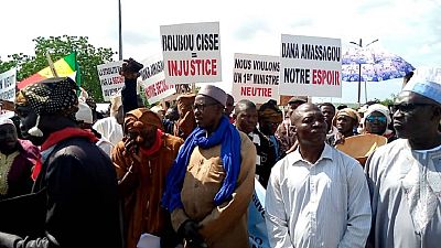 Mali : à Bamako, manifestation "contre les bombardements" au pays dogon