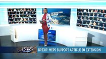 Brexit: MEPs support article 50 extension [International Edition]