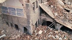 Destroyed site in Iraq, 2018