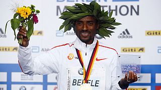 Ethiopia's Bekele wins Berlin Marathon