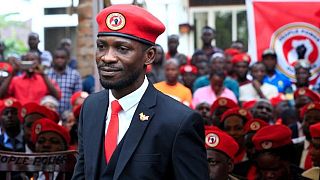 Bobi Wine describes Uganda's ban of red berets as a sham
