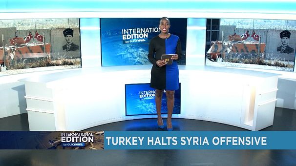 Turkey halts Syria offensive [International Edition]