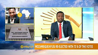 Mozambique's president Filipe Nyusi re-elected into office [Morning call]