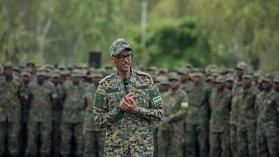 Photos: Kagame says Rwanda's army can deal with 'enemies'