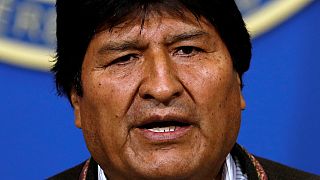 Bolivian president resigns