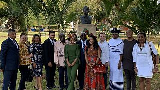 Un mémorial à la mémoire de Nelson Mandela à Cuba