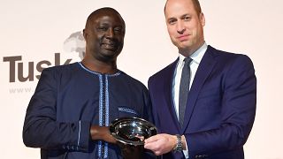 Prince William honours African wildlife conservationists