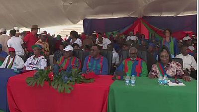 Élections en Namibie : dernier meeting de la SWAPO