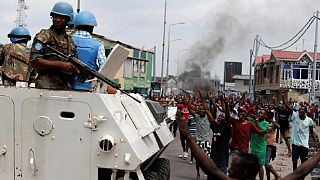 DR Congo protesters burn mayor's office in reprisal to rebel attacks