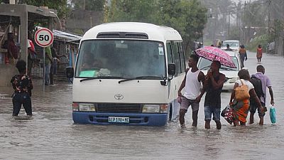 Mozambique's cyclone-battered city of Beira submerged by rains