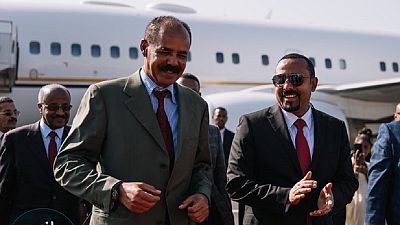 Eritrea president in Ethiopia on official visit