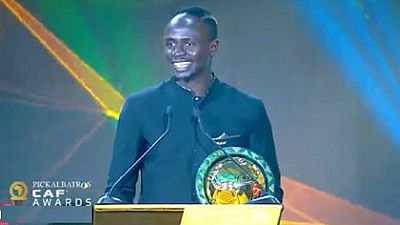 Senegal's Sadio Mane crowned African player of the year 2019