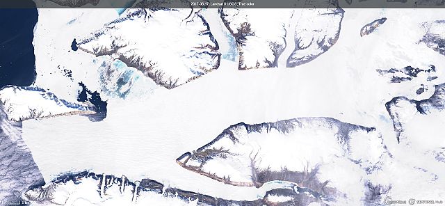 Inglefield Gulf in 2017