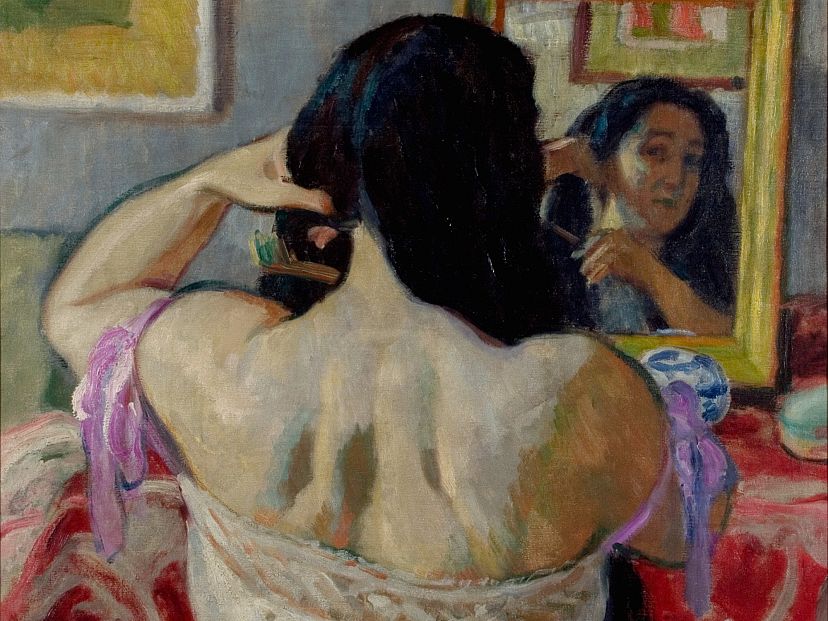 Józef Pankiewicz, Czesząca się, 1911
