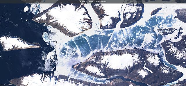 Inglefield Gulf in 2014