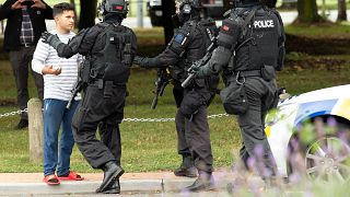 Armed Offenders Squad following the Christchurch shooting
