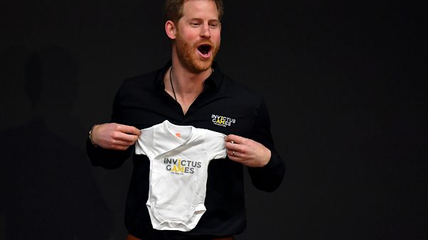 Prince Harry attends the presentation of the Invictus Games The Hague Prince Harry attends the presentation of the Invictus Games The Hague