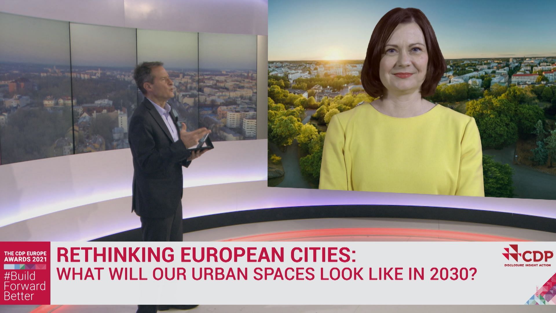 Merkel calls for 'fundamental rethink' at CDP Europe Awards 2021