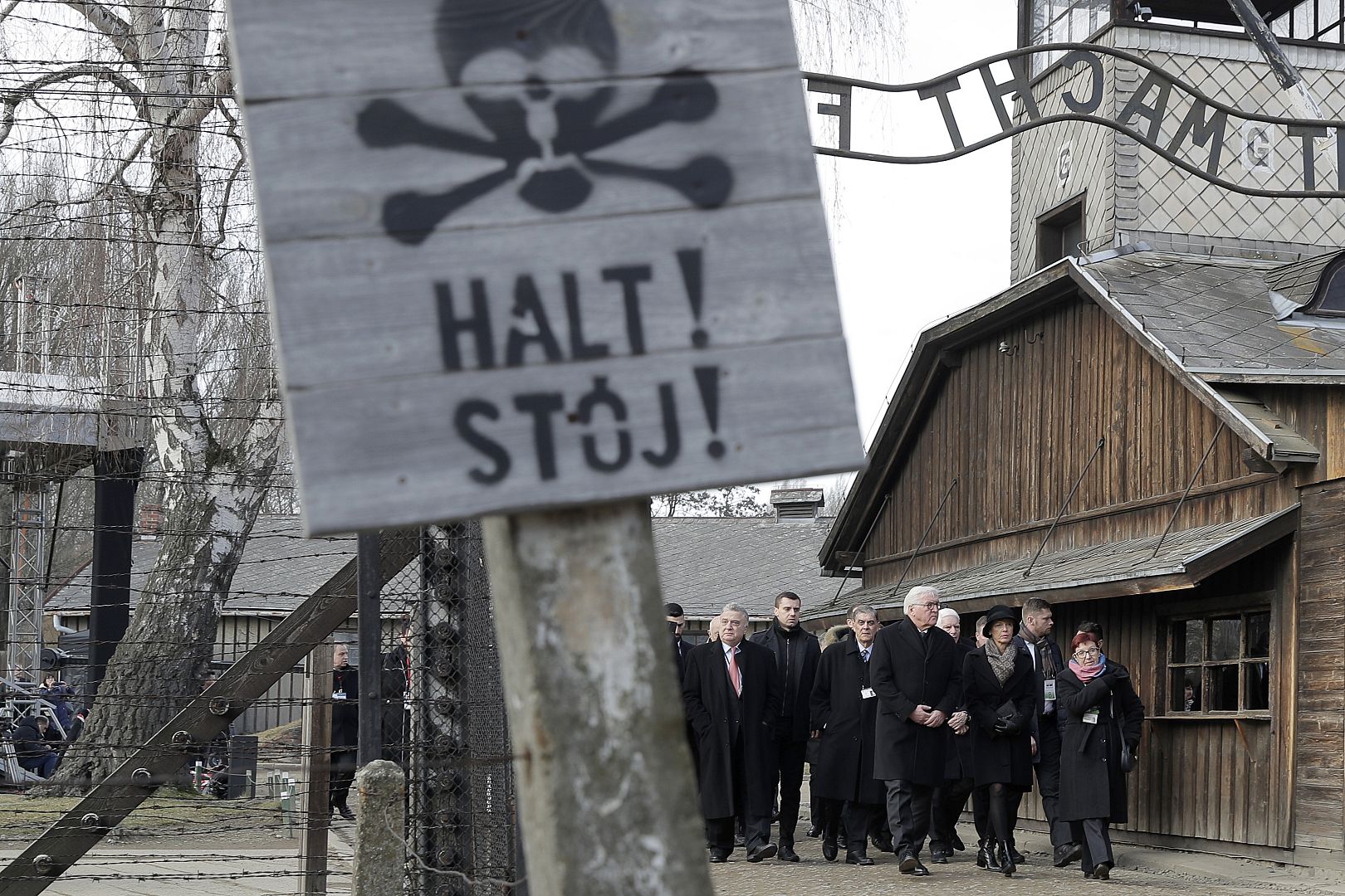 Heads of states and survivors of the Auschwitz-Birkenau death camp gathered for commemorations marking the 75th anniversary of the Soviet army's liberation of the camp. 27.01.