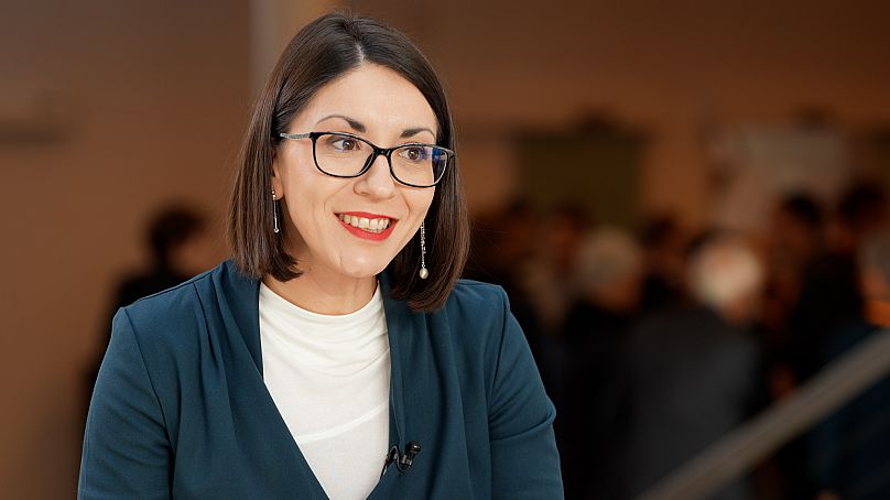 La ministra eslovena de Transformación Digital, Emilija Stojmenova Duh