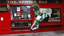 St. Patrick's Day in Irland - vor geschlossenen Pubs wegen der Corona-Pandemie 2020