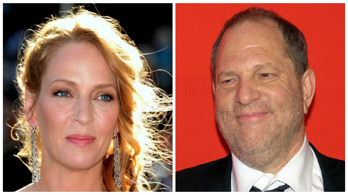Uma Thurman e Harvey Weinstein