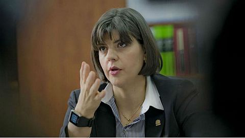 Laura Kovesi, head of Romania’s anti-corruption directorate (DNA) 