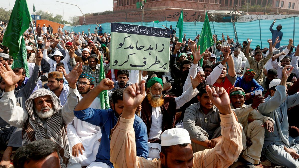 وزیر دادگستری پاکستان در پی اعتراضات اسلامگرایان استعفا داد