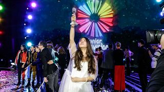 Russia's Polina Bogusevich wins Junior Eurovision Contest