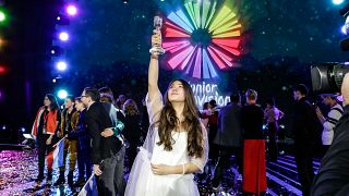 Russia's Polina Bogusevich wins Junior Eurovision Contest 