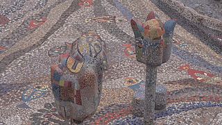Mosaico atrai artistas brasileiros
