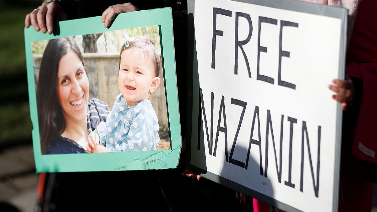 Auf der Solidaritätsdemo für Nazanin Zaghari-Ratcliffe 