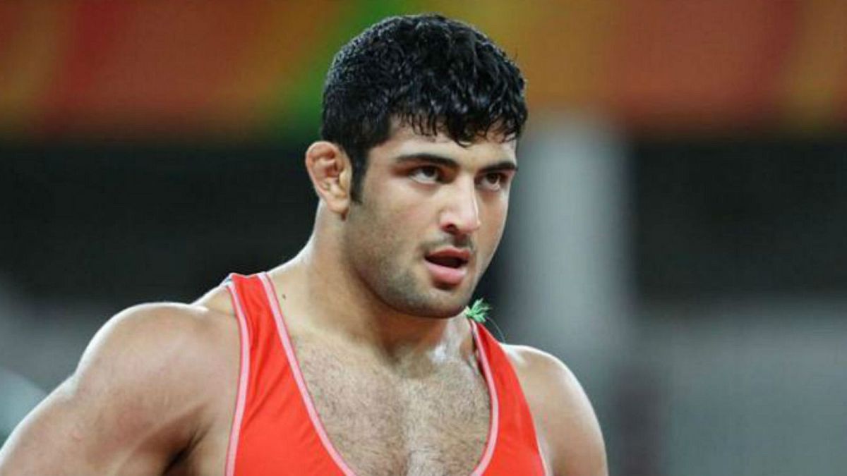Iranian wrestler Alireza Karimi-Machiani 