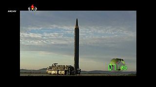 Nordkorea startet wieder eine ballistische Rakete