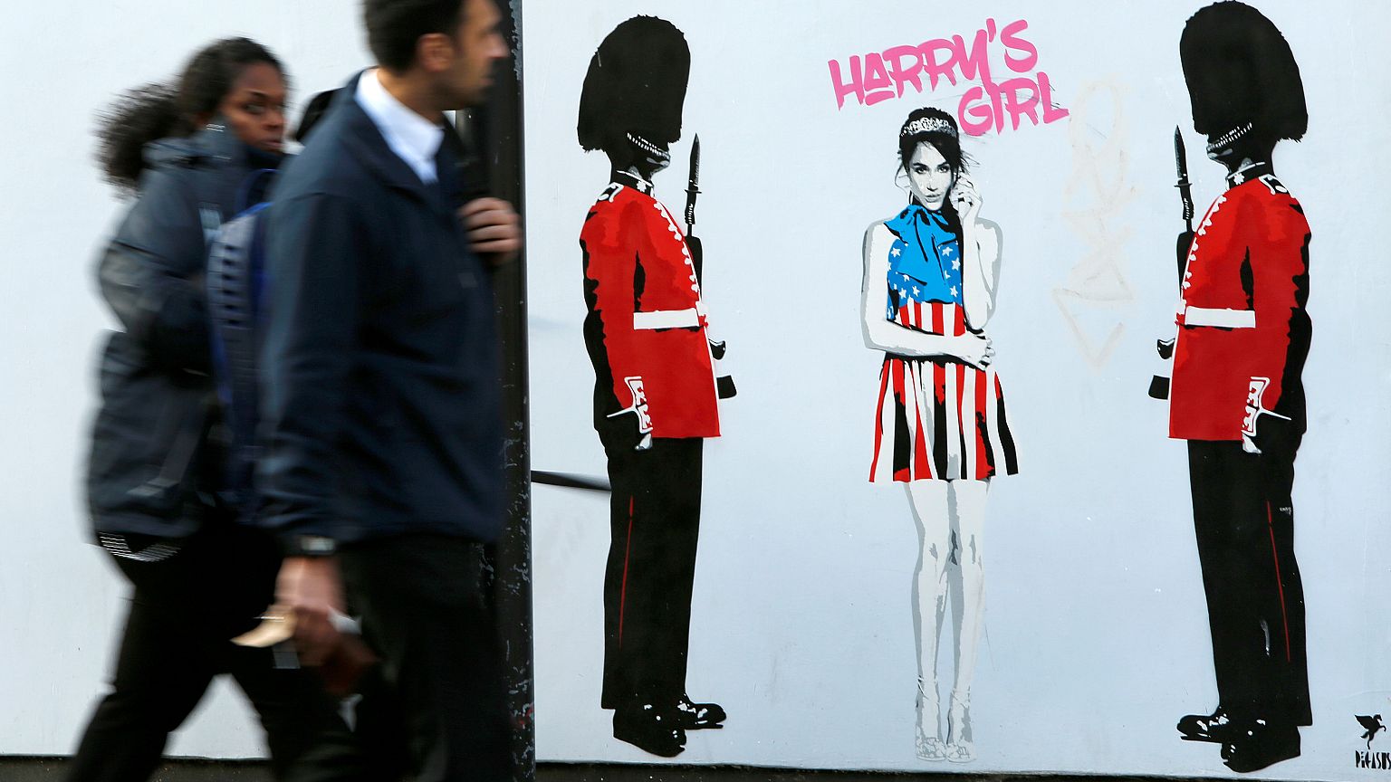 Meghan Markle, vista por el artista Pegasus