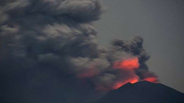 Vulcão Agung Vulcão Agung
