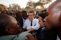 Au Ghana, Macron veut étendre l'influence française