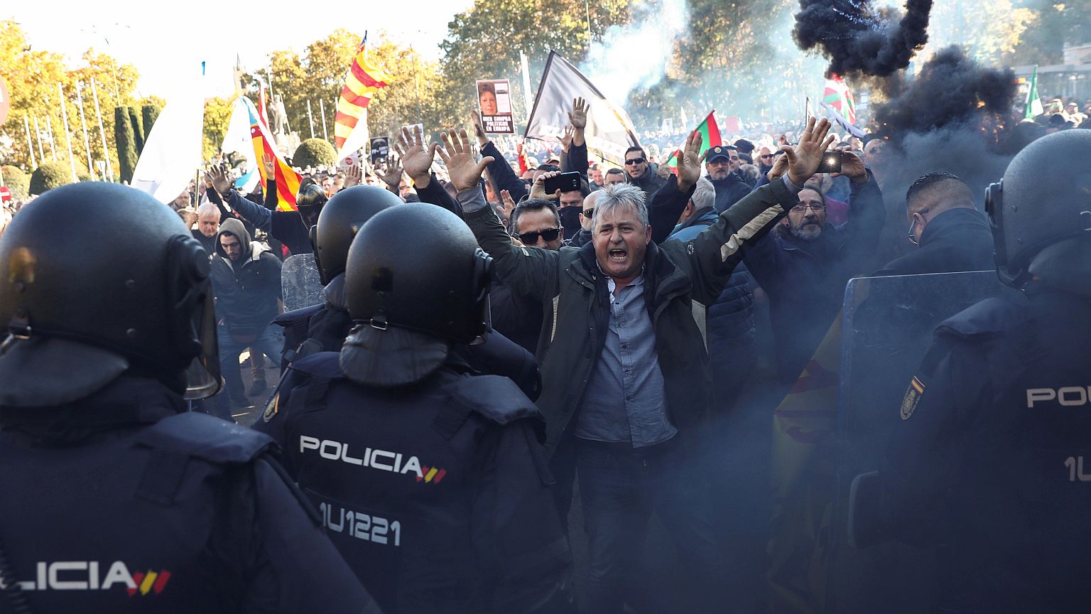 Spagna: sciopero dei taxi contro Uber