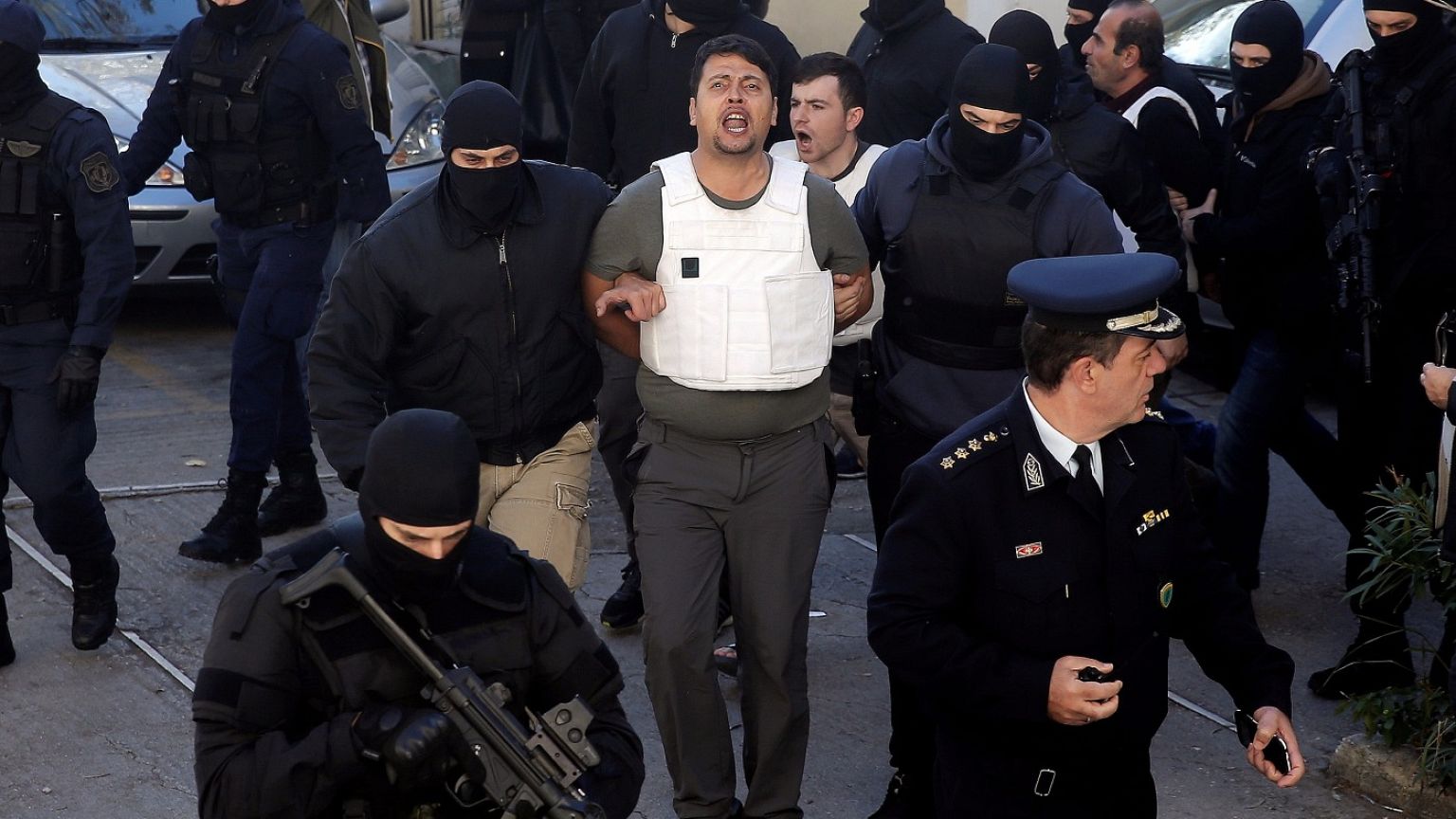 Ένας εκ των συλληφθέντων Τούρκων 
