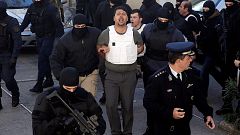 Ένας εκ των συλληφθέντων Τούρκων 
